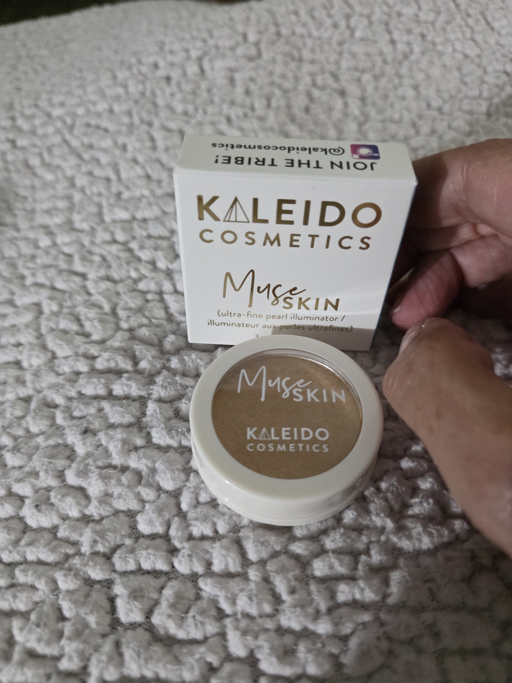 Kaleido Cosmetics Muse Skin Illuminator - Warm Gold Highlighter